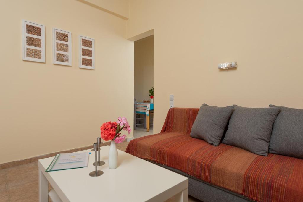 Posezení v ubytování Apartments and Studios Xenophon