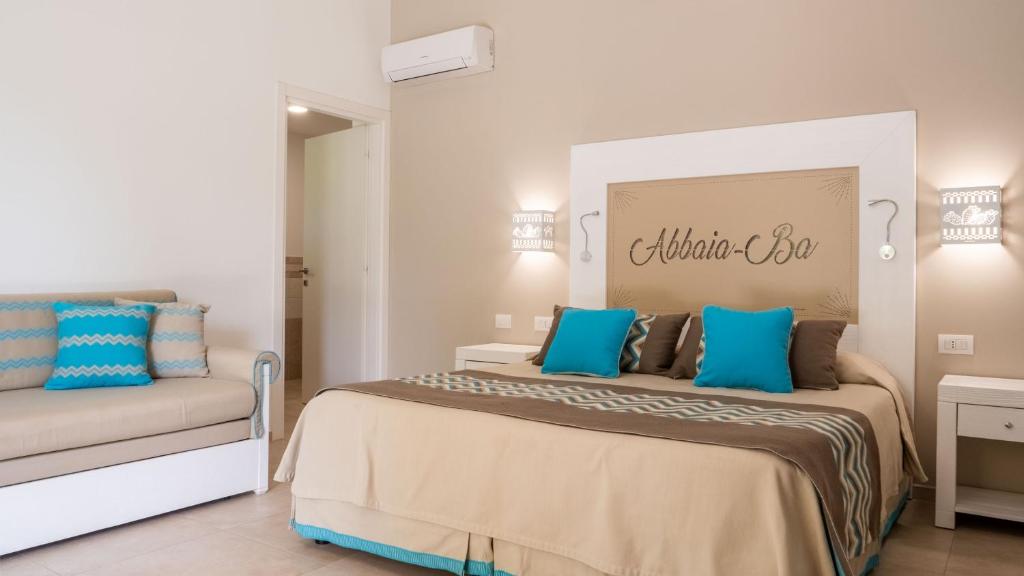 Postel nebo postele na pokoji v ubytování Resort Abbaia Ba