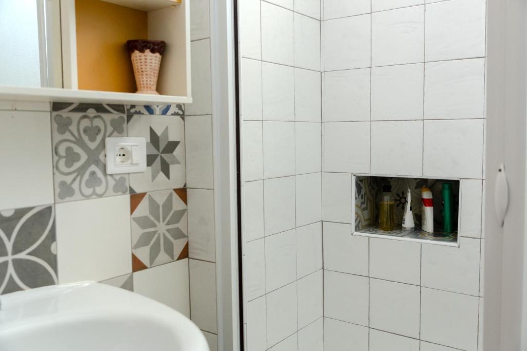 Koupelna v ubytování B&B La Ciammaruca