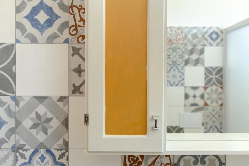 Koupelna v ubytování B&B La Ciammaruca
