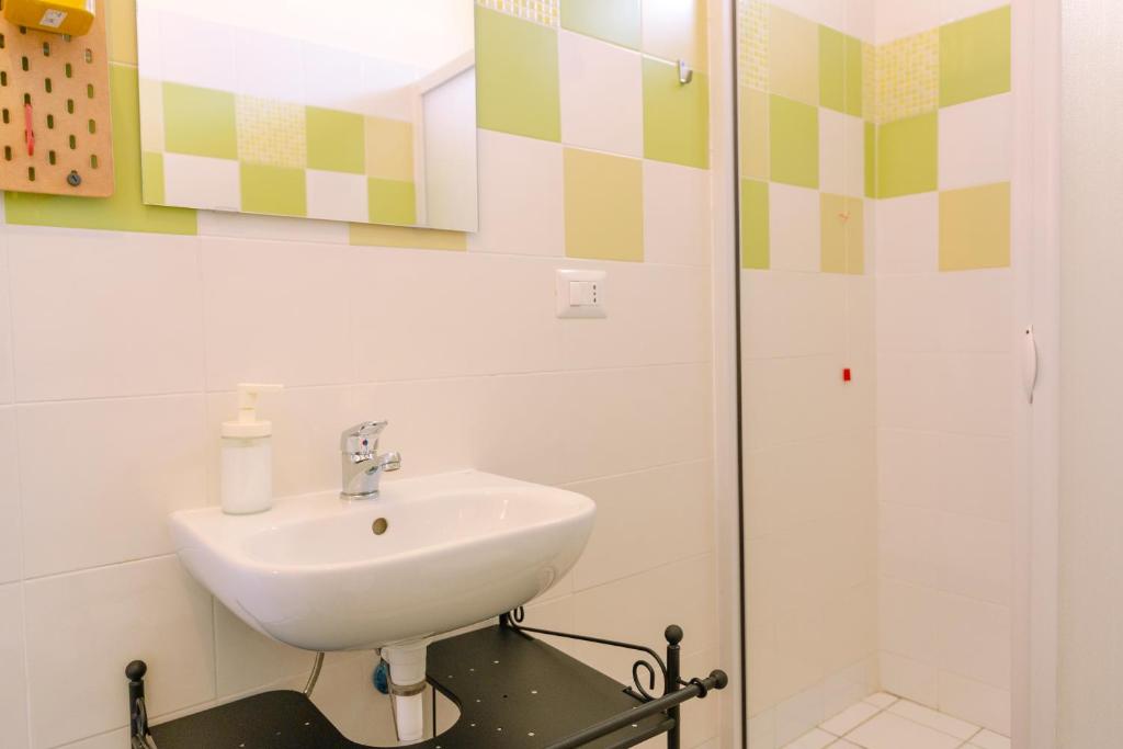 Koupelna v ubytování B&B La Ciammaruca