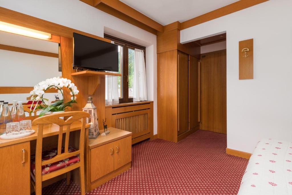 TV a/nebo společenská místnost v ubytování Hotel Bellavista