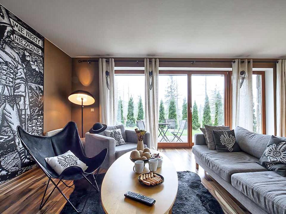 Posedenie v ubytovaní VisitZakopane - Janosik Apartment