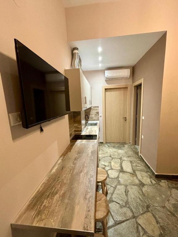 TV a/nebo společenská místnost v ubytování Haus Viktoria 4