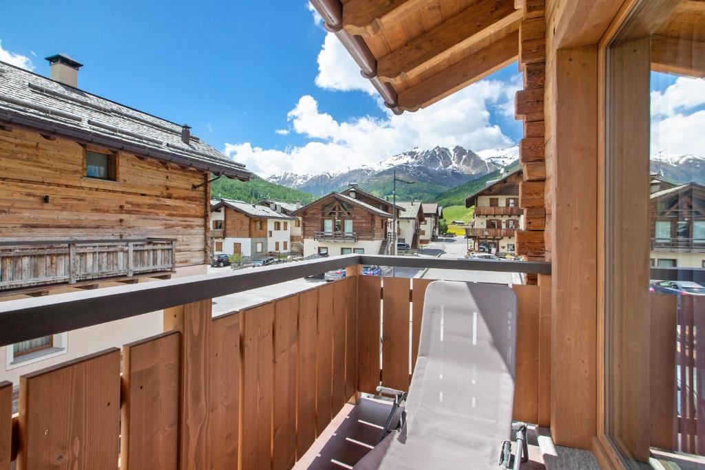 Nespecifikovaný výhled na hory nebo výhled na hory při pohledu z apartmánu