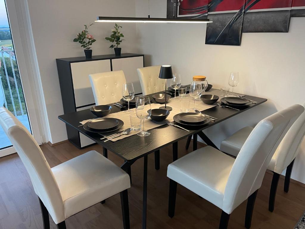 Luxusapartment mit 40 qm Terrasse, E-Parkplatz und Parkplatz - 12