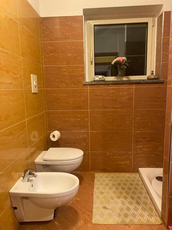 Koupelna v ubytování A appartamento Segrate