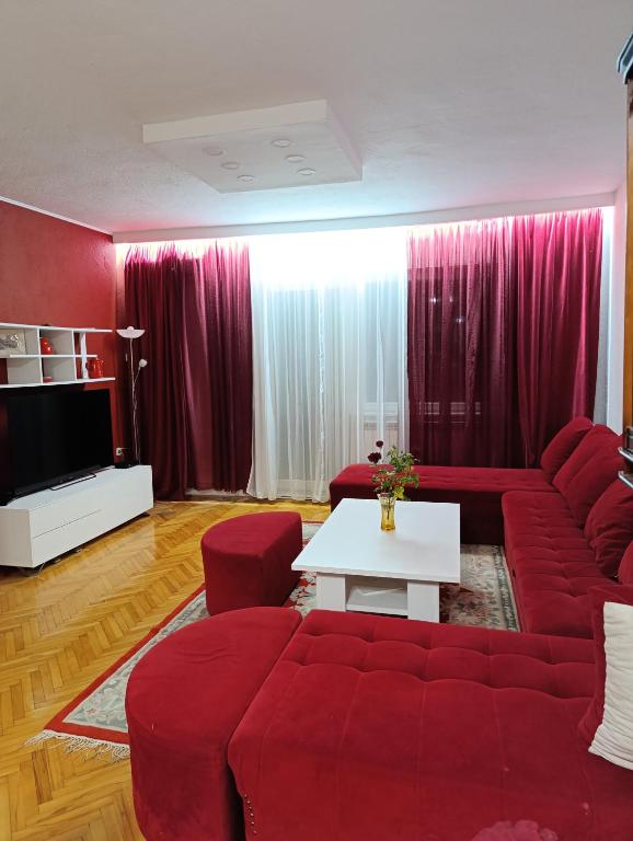 Χώρος καθιστικού στο Apartment Tarik
