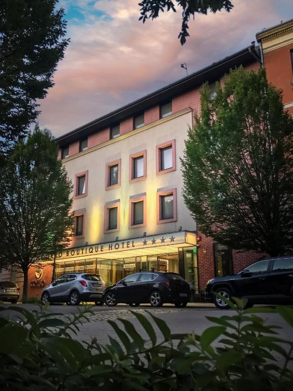 Budova, v ktorej sa hotel nachádza