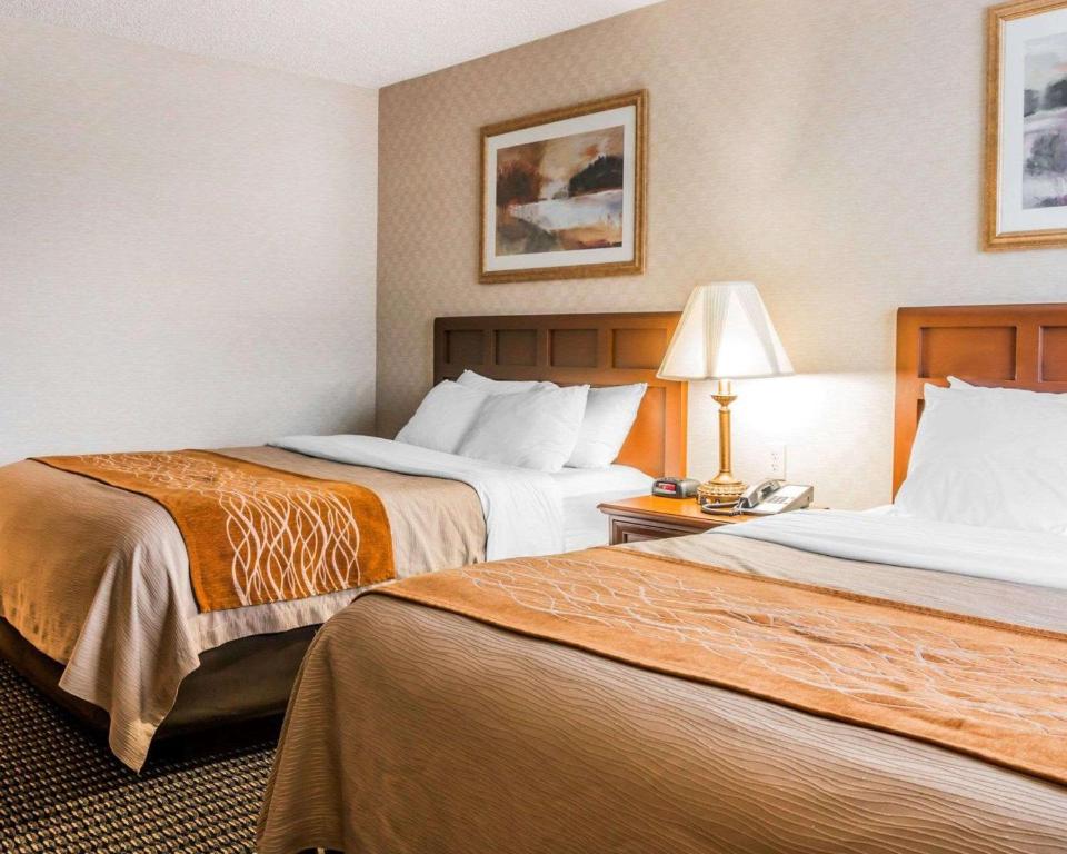 Postel nebo postele na pokoji v ubytování Comfort Inn