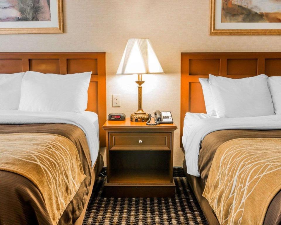 Postel nebo postele na pokoji v ubytování Comfort Inn