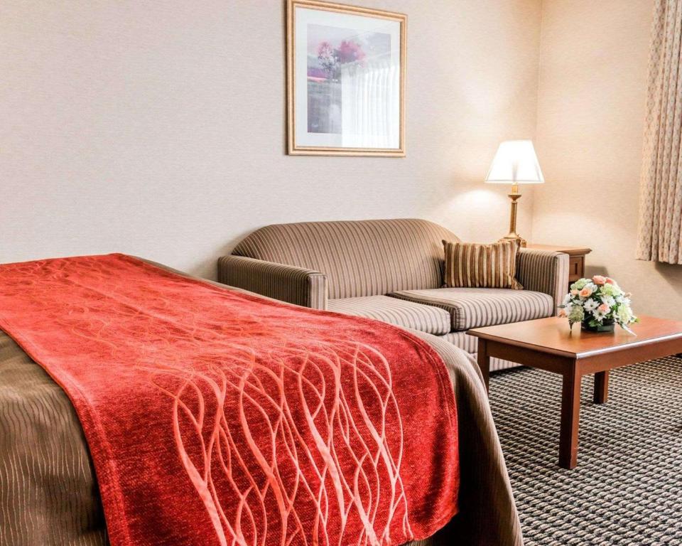 Postel nebo postele na pokoji v ubytování Comfort Inn