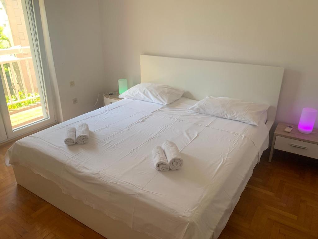 Postel nebo postele na pokoji v ubytování Apartment Velada