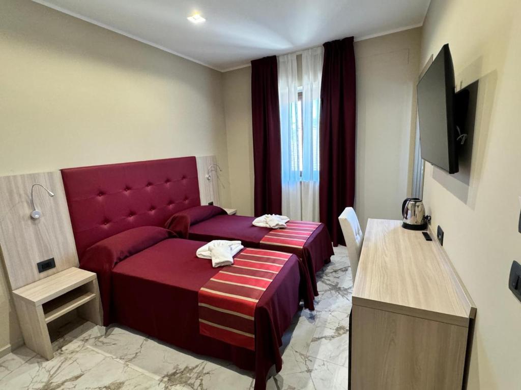 TV a/nebo společenská místnost v ubytování Pasitea B&B