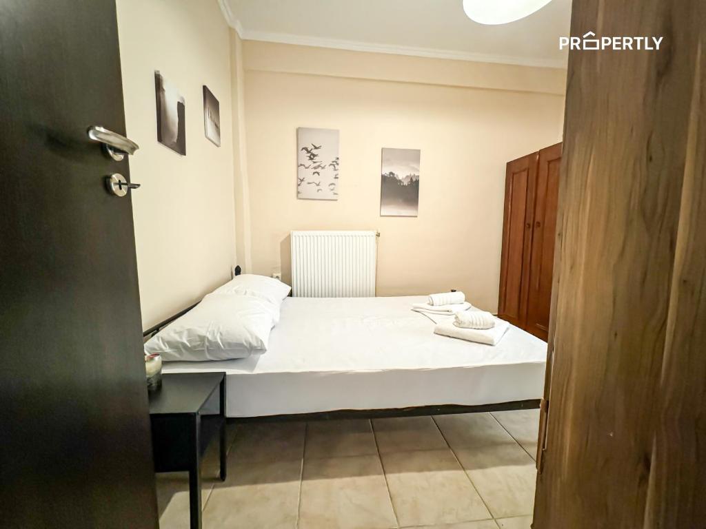 Postel nebo postele na pokoji v ubytování The Seaside Home
