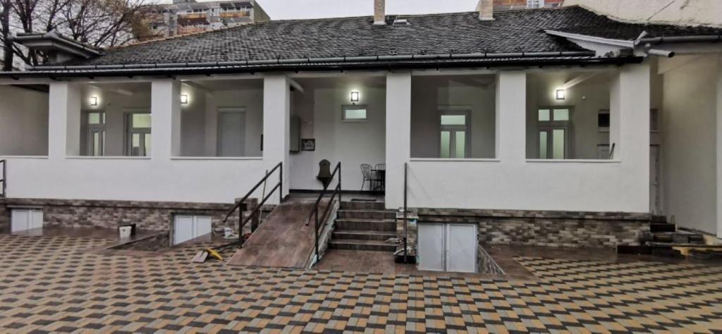 Budova, kde se hostel nachází