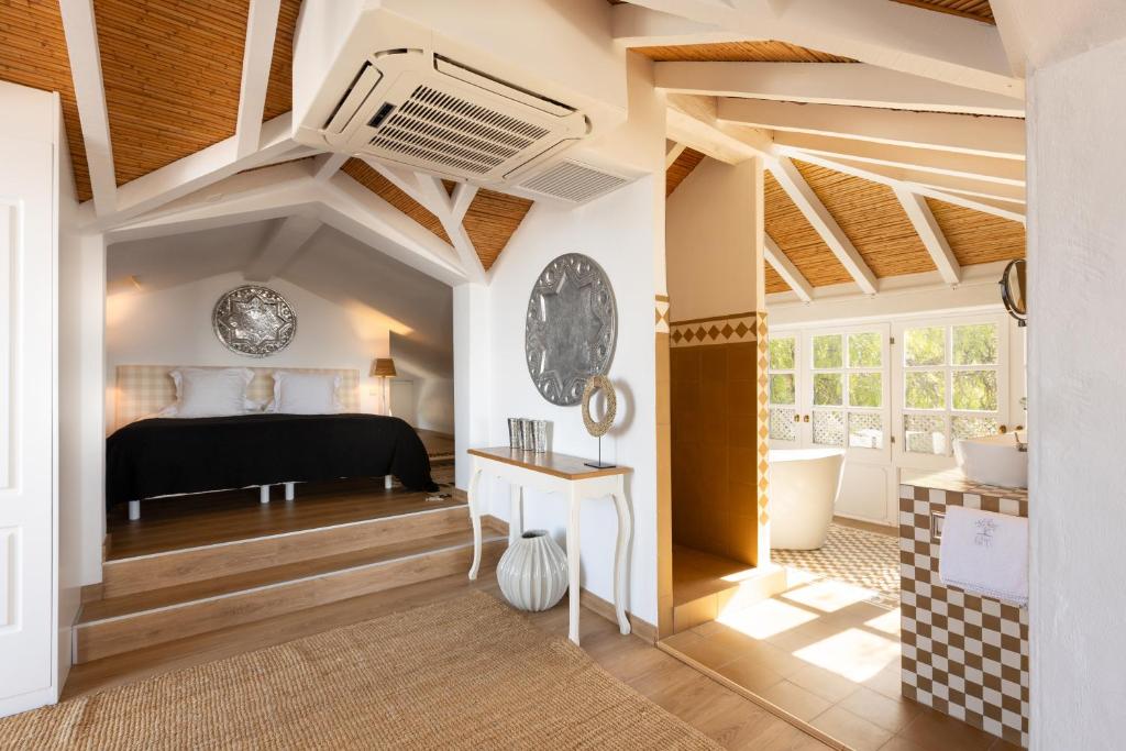 Posezení v ubytování CasaBlu - An Andalusian Boutique Hotel