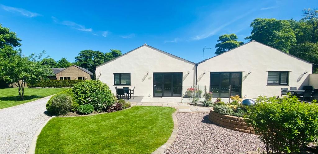 Zahrada ubytování Hodder Cottage in The Ribble Valley