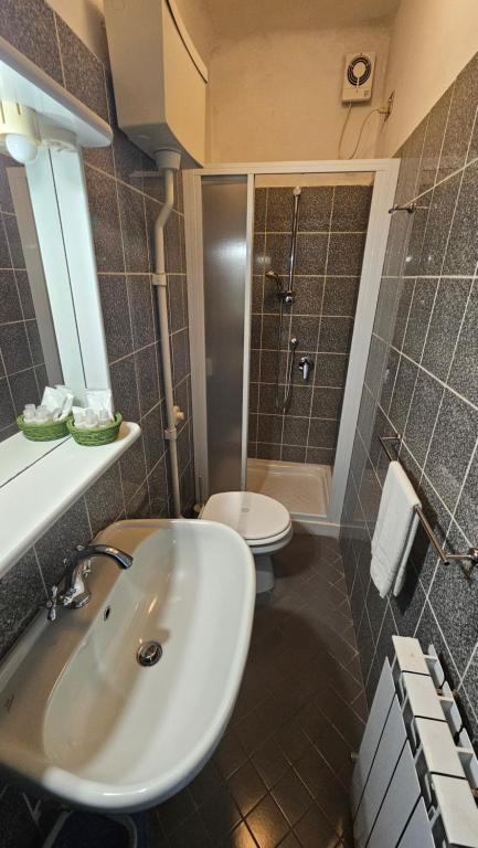 Koupelna v ubytování Casa Gaggiola