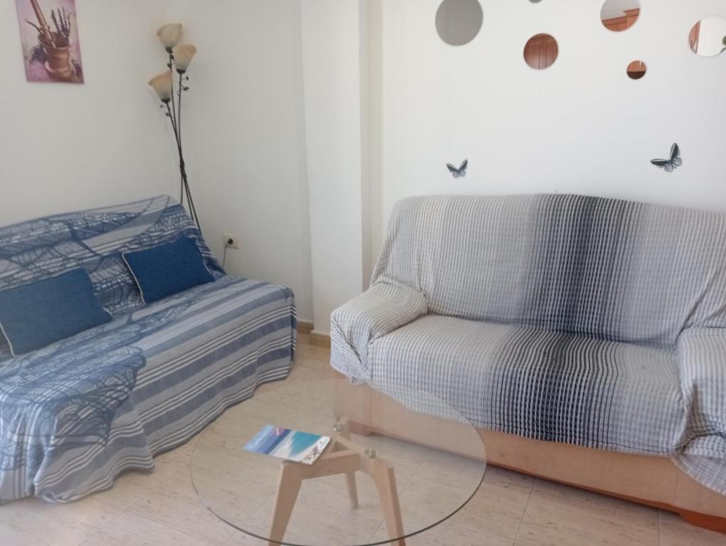 Posezení v ubytování Casa Alberto