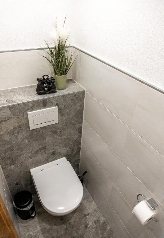 Koupelna v ubytování Ferienwohnung Gföller