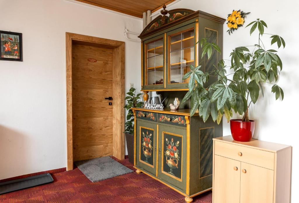 Kuchyň nebo kuchyňský kout v ubytování Ferienwohnung Gföller
