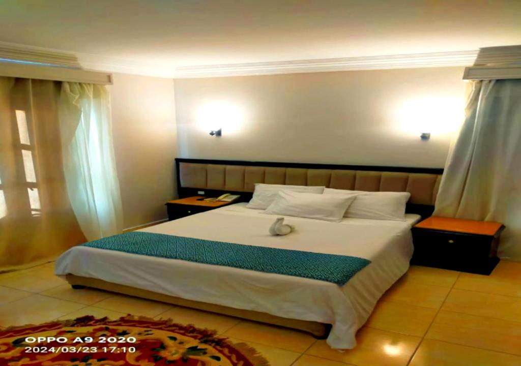 Postel nebo postele na pokoji v ubytování Davinci Beach Resort