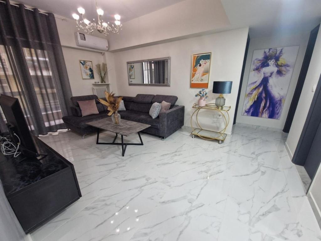 Część wypoczynkowa w obiekcie master1 seaside lux apartment
