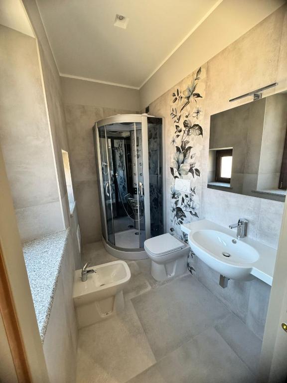 Koupelna v ubytování Pasitea B&B