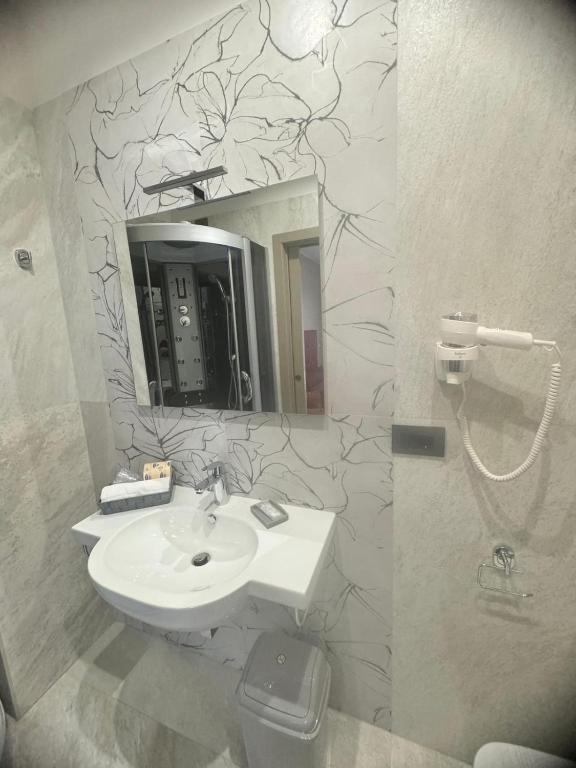 Koupelna v ubytování Pasitea B&B