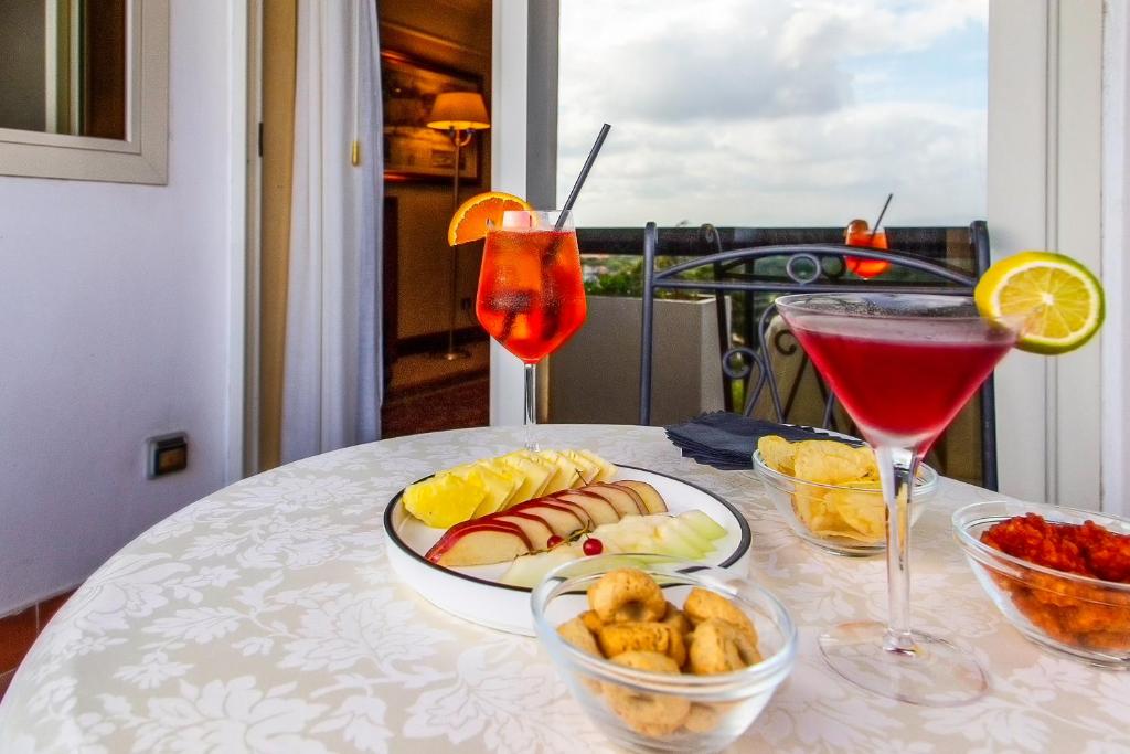 Nápoje v ubytování Hotel Pineta Palace