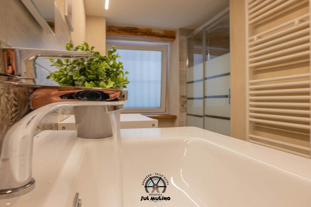 Koupelna v ubytování Residenza SUL MULINO