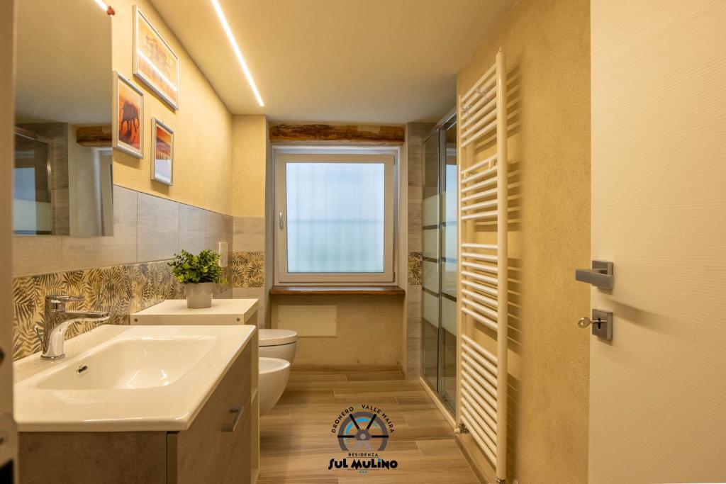 Koupelna v ubytování Residenza SUL MULINO