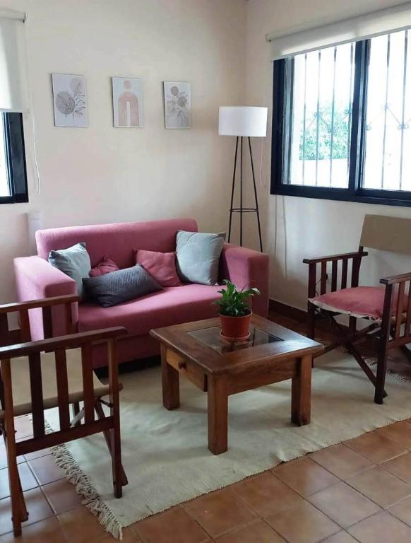 Posezení v ubytování Basilia, Casa para 6 con garaje para 2 vehiculos