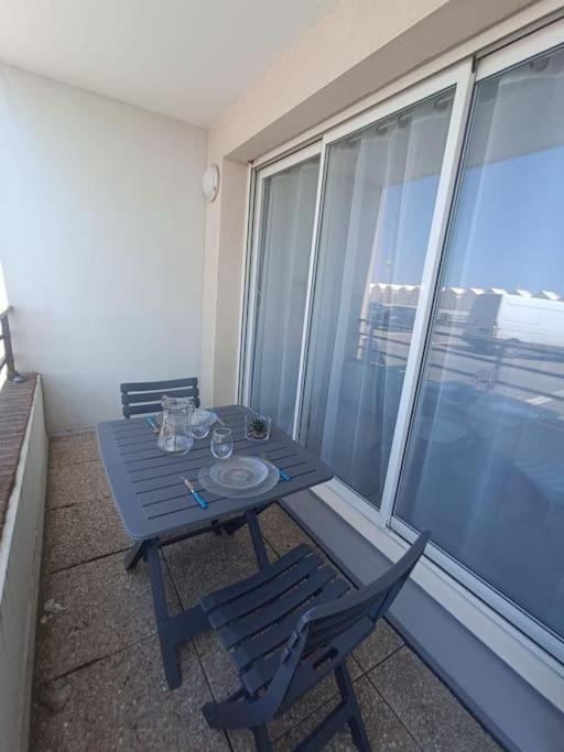 Balkón nebo terasa v ubytování appartement la mer