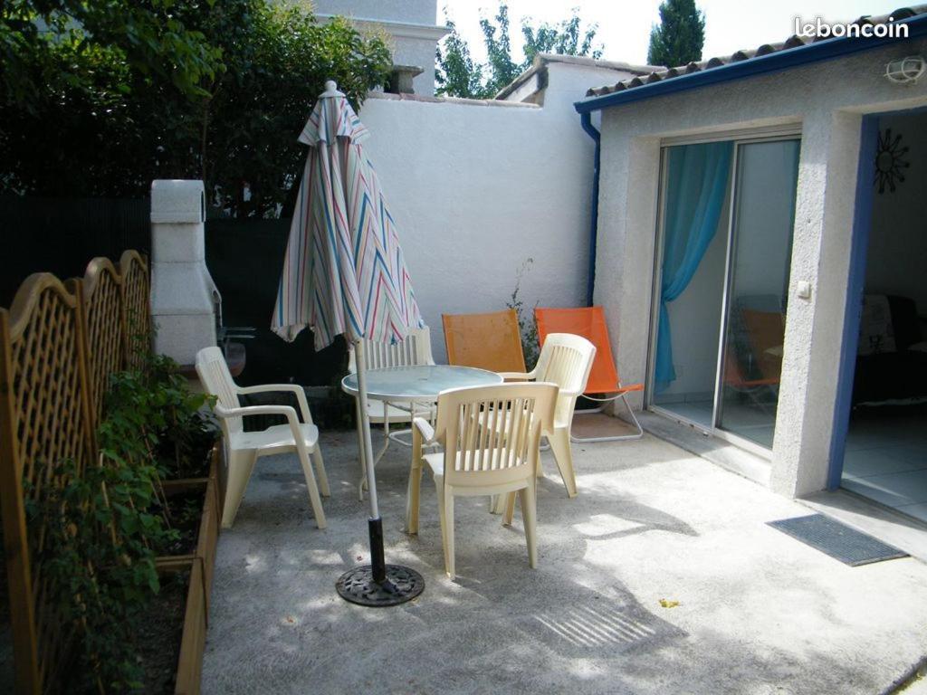 Patio nebo venkovní prostory v ubytování Maisonnette 37 m2 Wi-Fi, PKG, Clim