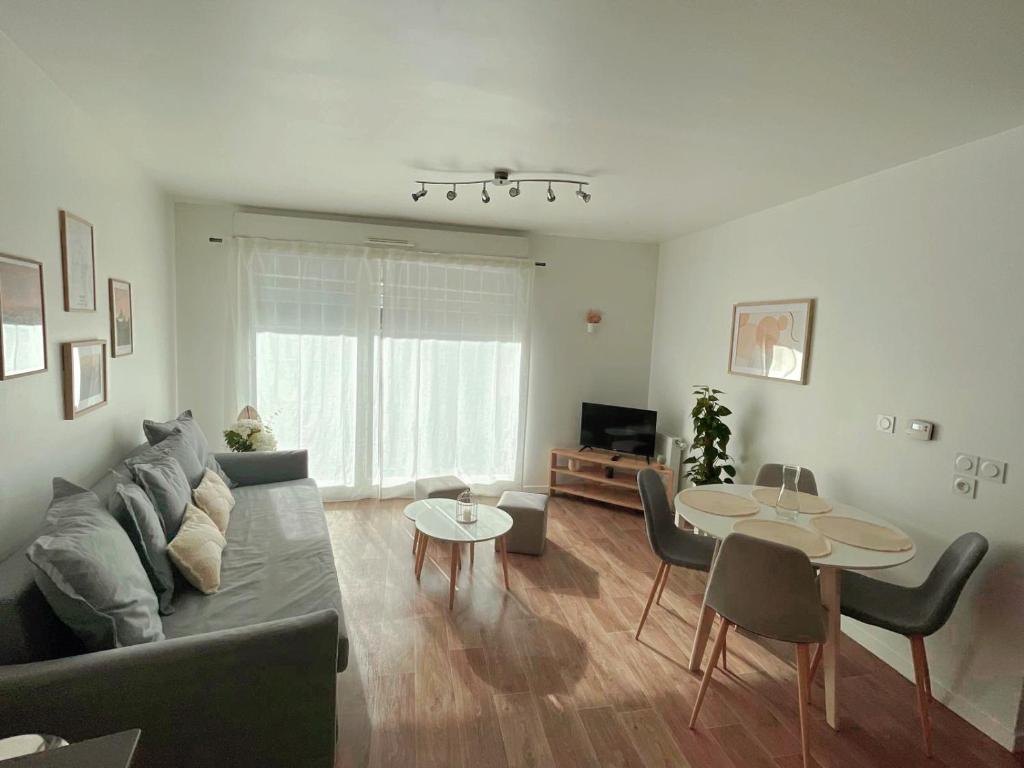 Χώρος καθιστικού στο Lovely Flat