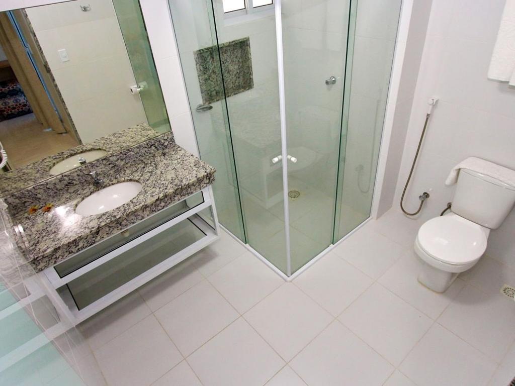Um banheiro em Piazza diRoma Incluso o acesso ao Acqua park todos os dias, exceto no dia do check-out