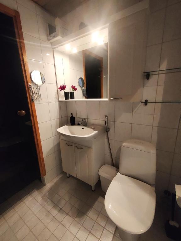 Koupelna v ubytování RöhköStar 109