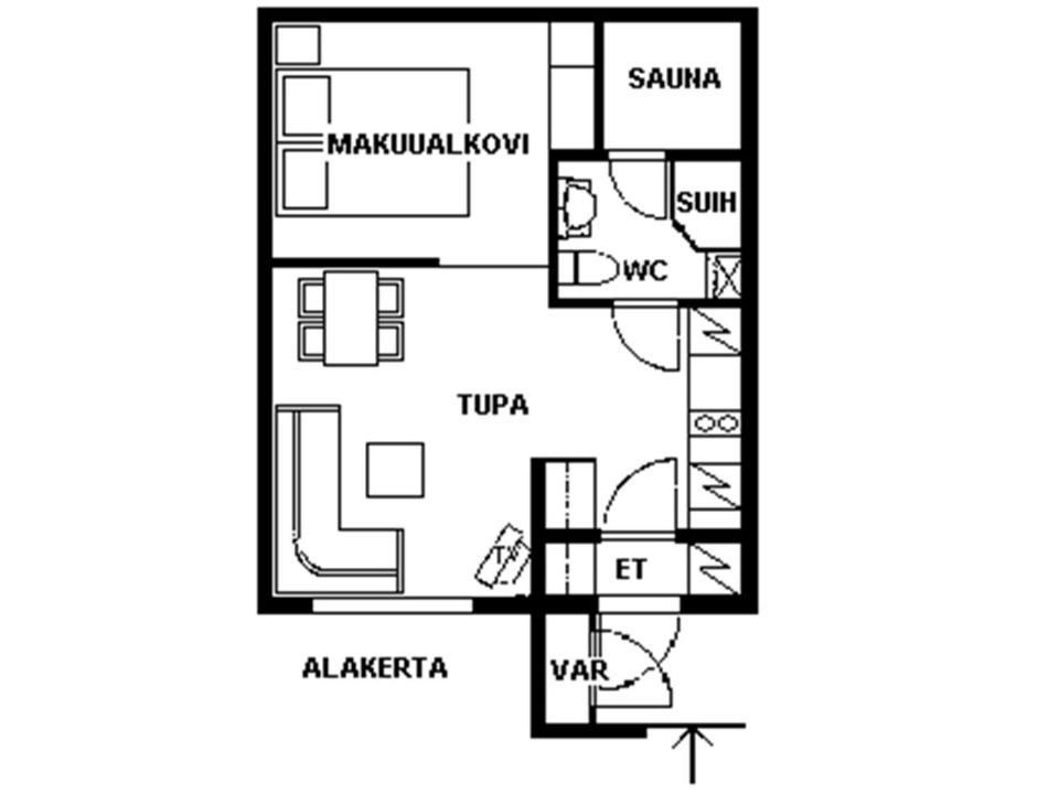 Půdorys ubytování RöhköStar 109