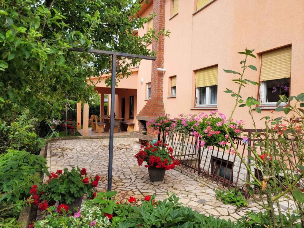 Zahrada ubytování Apartment Valbandon, Istia 2