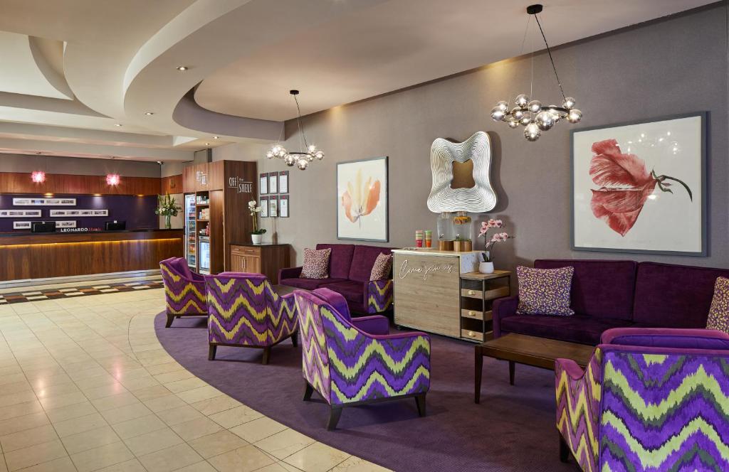 Zona d'estar a Leonardo Hotel Dublin Parnell Street