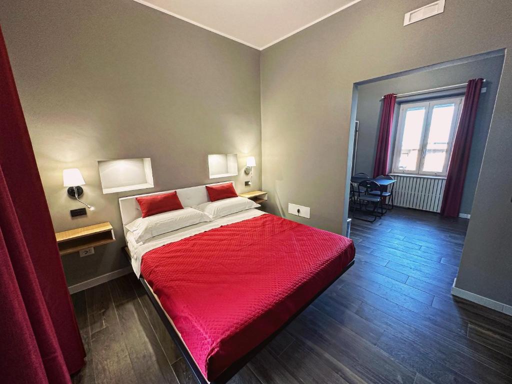 Postel nebo postele na pokoji v ubytování Central Vasto Histonium