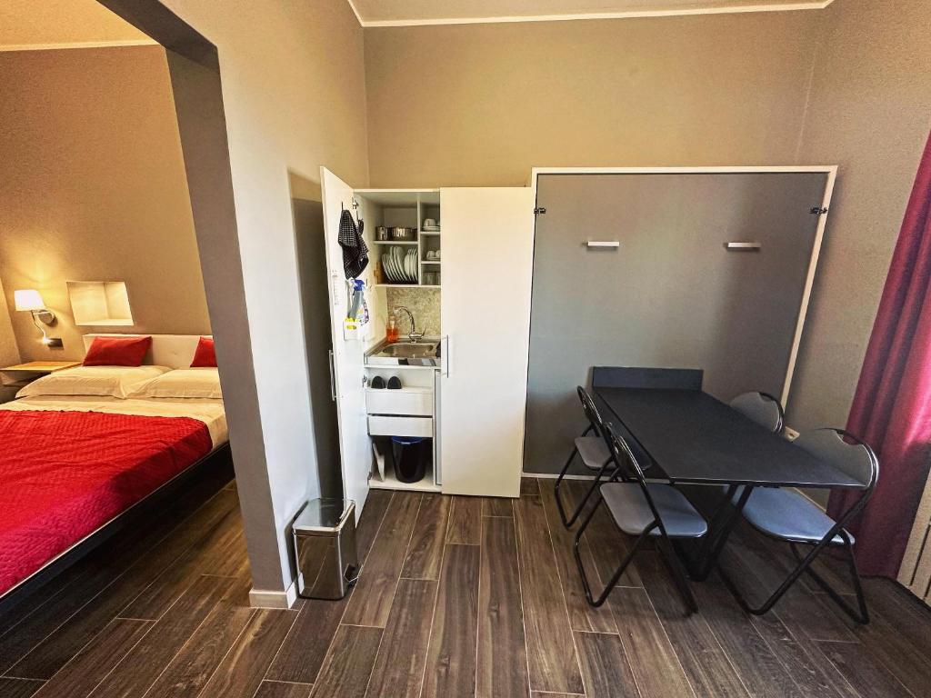 Postel nebo postele na pokoji v ubytování Central Vasto Histonium