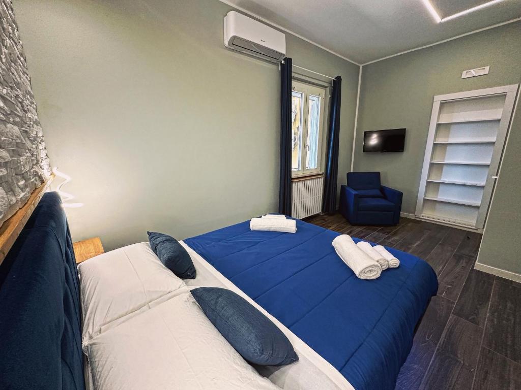Postel nebo postele na pokoji v ubytování Central Vasto Histonium