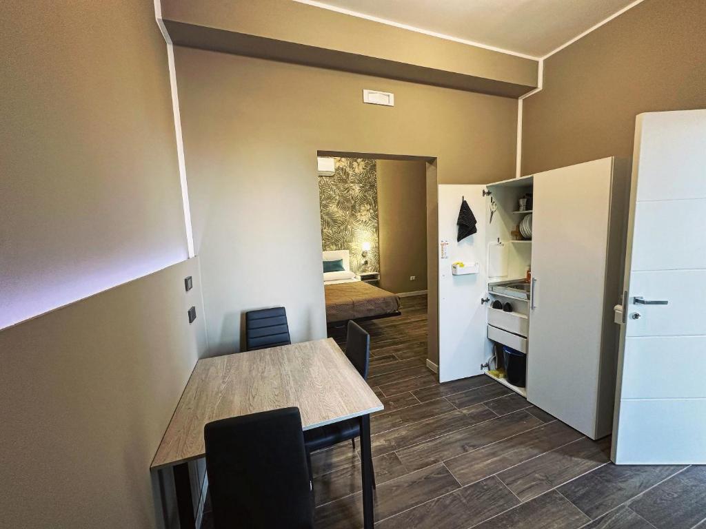 Kuchyň nebo kuchyňský kout v ubytování Central Vasto Histonium