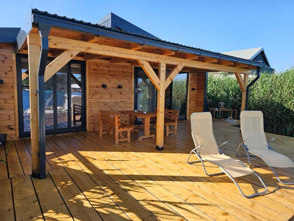 Siseõu või muu väliala majutusasutuses Estuary Cottage Ada Bojana