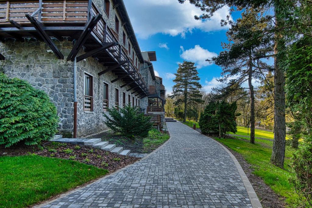 Zahrada ubytování Cardoner Hotel és Konferenciaközpont