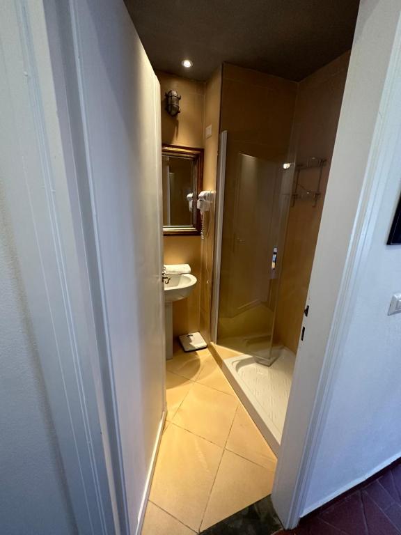 Koupelna v ubytování Il Saracino boutique suites