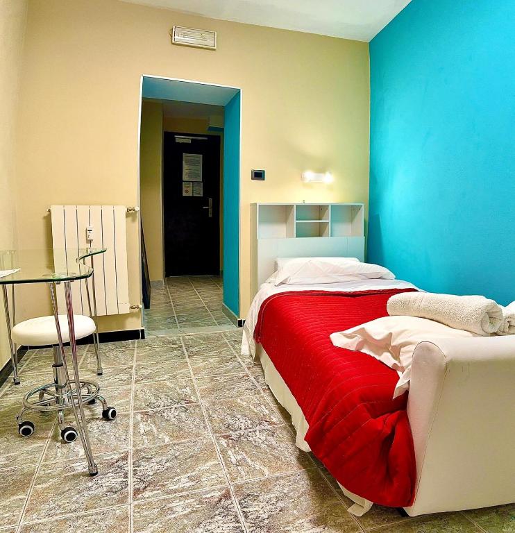 Postel nebo postele na pokoji v ubytování Mini Hotel